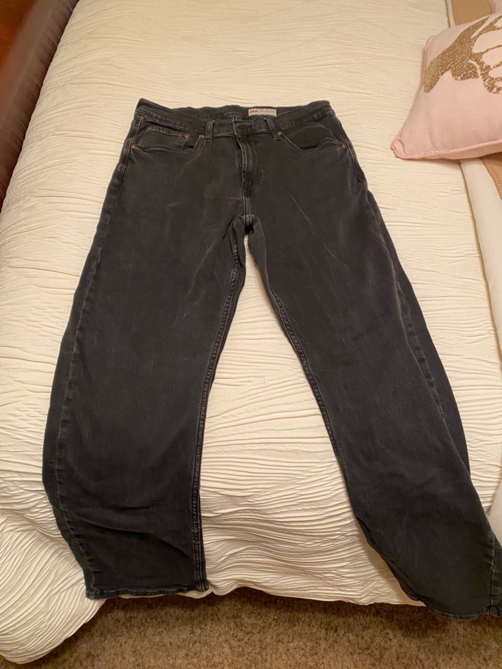 Wrangler Relaxed Fit Black Men's Jeans
